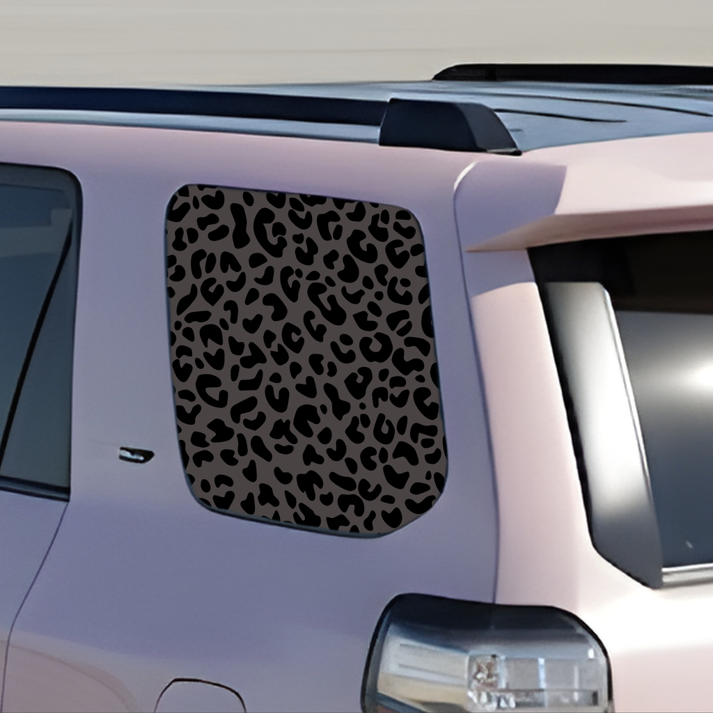 Leopard Rear Quarter Window Decal Single