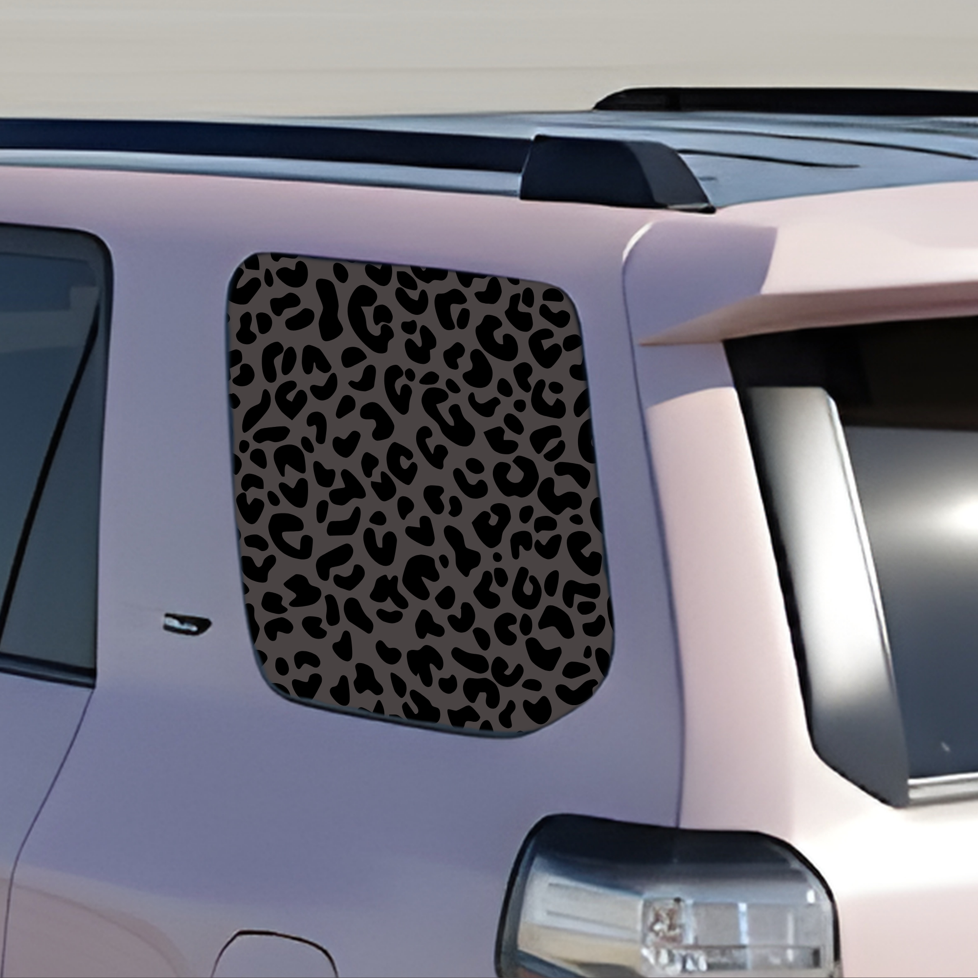 Leopard Rear Quarter Window Decal Single