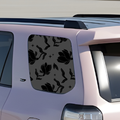 Single Floral Rear Quarter Window Decal