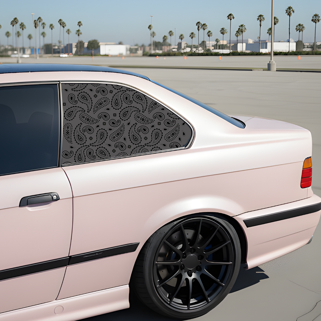 Bandana Rear Quarter Window Decal Single