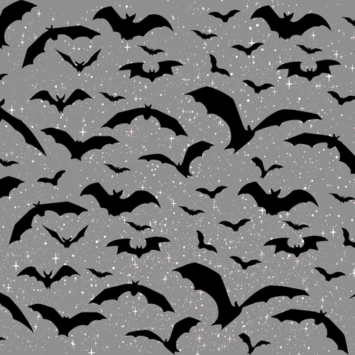 Bats Rear Quarter Window Decal Single