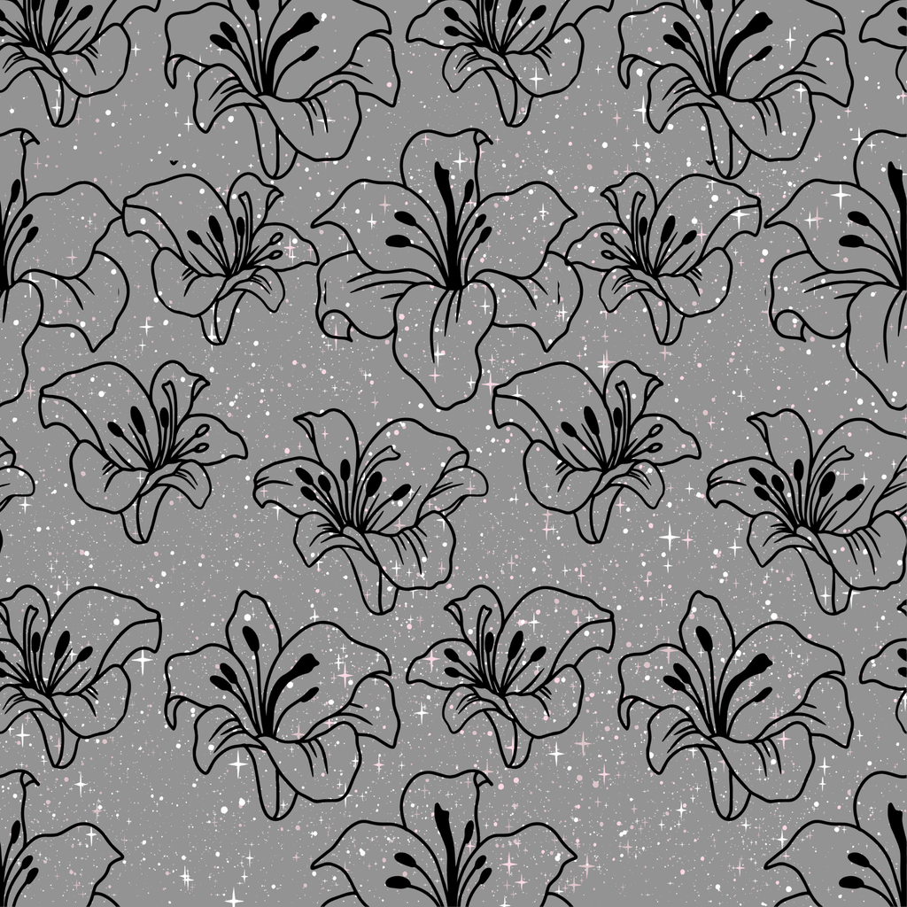 Lily Rear Quarter Window Decal Single
