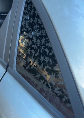 Dragon and Stars Rear Quarter Window Decal Single